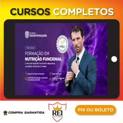 Formação em Nutrição Funcional - Gabriel de Carvalho