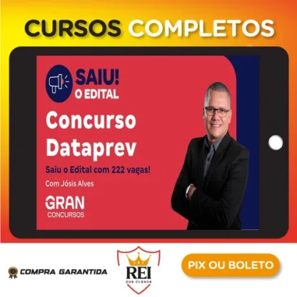 DATAPREV: Analista de Tecnologia da Informação, Desenvolvimento de Software (Pós-Edital) - Gran Cursos Online