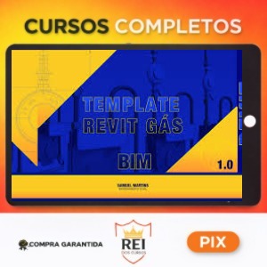Projeto de GÁS no Revit MEP com Template - Pixel ao Cubo